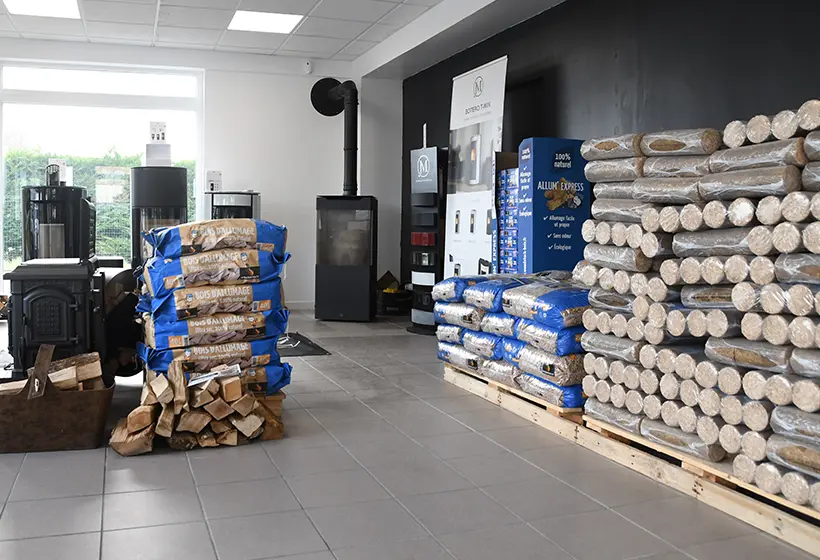 Showroom chauffage bois ou granulés