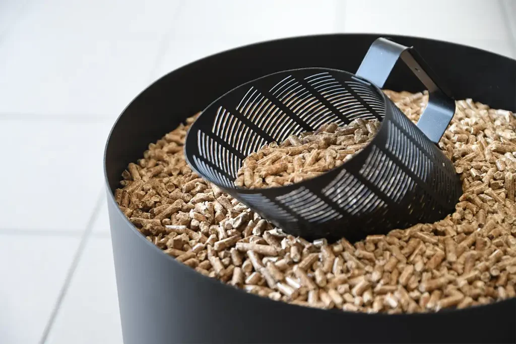 Chauffage pellets